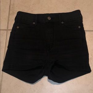 High Waisted Jean Shorts